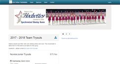 Desktop Screenshot of hockettes.com